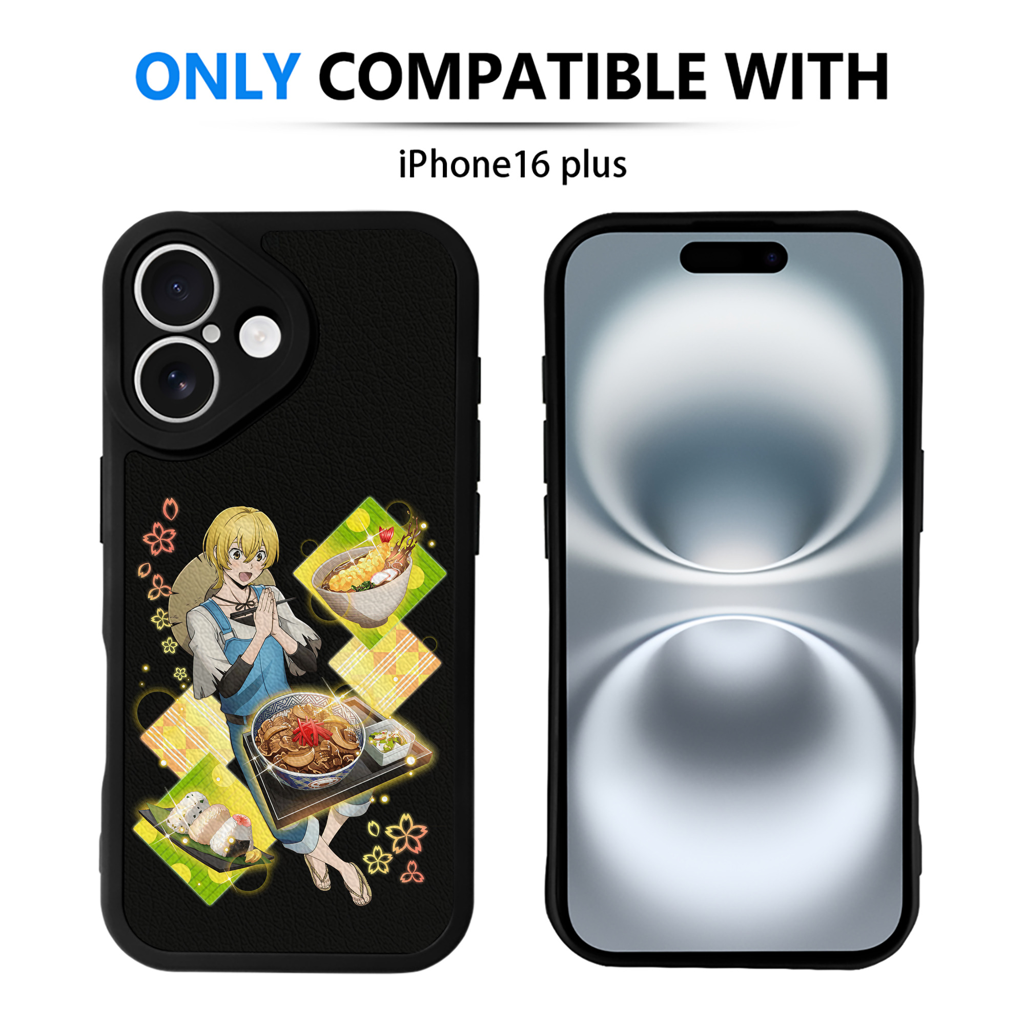 （画像用） 文豪ストレイドッグス Bungo Stray Dogs 【iPhone 16シリーズ対応】シリコンスマホケース（レザー調） 材質：シリコン